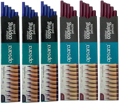 APSARA LILAC COLOUR COPYING PENCILS+ VIOLET COLOUR COPYING PENCILS Pencil