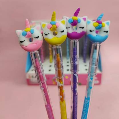 Extraposh donut Multicolor Pencils for/Girls Stylish Pencil for School Pencil