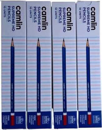 Camel CAMLIN SUPREME HD PENCILS | SET OF 4 PACK| EACH PACK 10 PENCILS Pencil