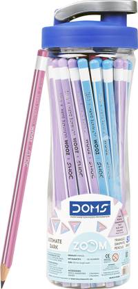 DOMS ZOOM Triangle Sipper of Pencil