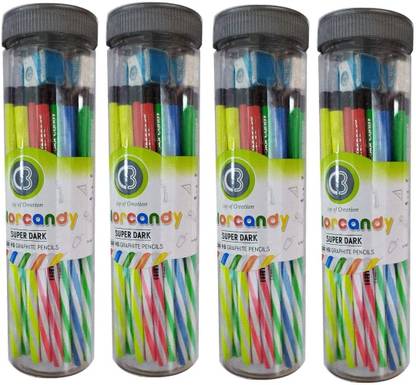 Crazyy Shop C3 Color Candy 120 Pencil 30 Pencils in each box Pencil