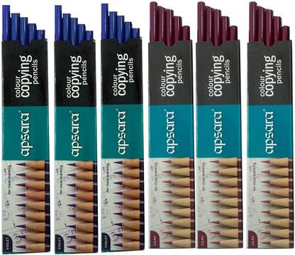 APSARA Colour Copying Pencils+30 Violet Colour Copying Pencils Pencil