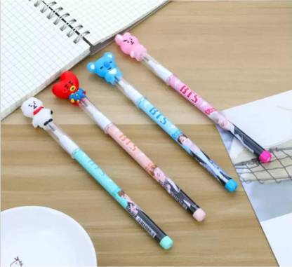 mayureshcollection Beautiful BTS/BT21 cartoon character pencil for kids,best for birthday return Pencil