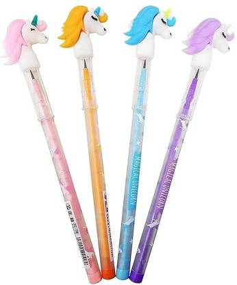 Toxen Unicorn Stacking Pencils -Pack of 4 Pencil