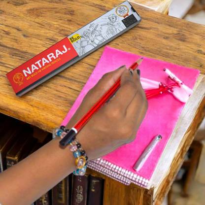 SSAGI NATRAJ RED COVER PENCIL ?? Pencil Grip