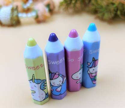 Paper Bear Unicorn Pencil Topper Piece Of 4 Pencil