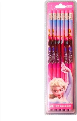 AuM Frozen Pencil with Rubber Tip Pencil