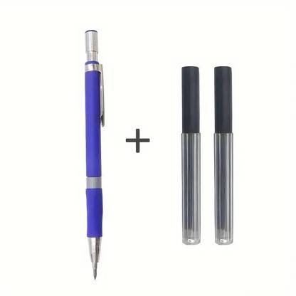 triple paper 2.00mm Mechanical Pencil with 2 Lead Pencil (Set of 1, Blue) Pencil