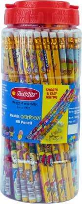 ARTIGGLE Cartoon picture Hb pencil Super Fun Pencils for Kids, Extra Dark (Pack of 50) Pencil