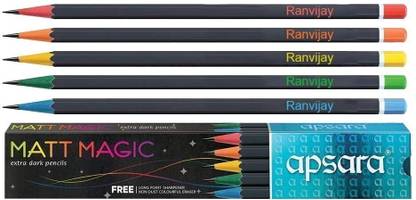 Savri Apsara Dark Pencil With Name Engraved On It Pencil