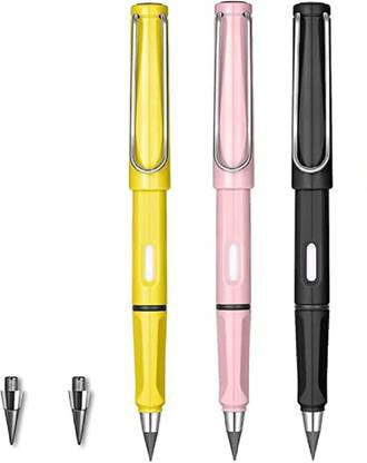 Zordik Everlasting Inkless Portable Reusable and Erasable Constant Pencils Set Pencil