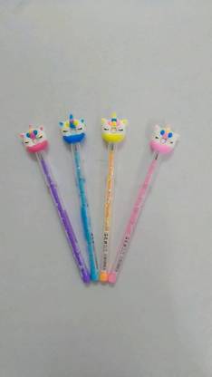 DNP Unicorn Pencil (Set of 4) (colour as per availability) Pencil