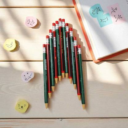 triple paper HB Eco- Friendly Mechanical Pencil Set with Built-in Cap Sharpener Pencil