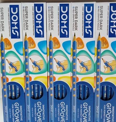 DOMS X-TRA Super Dark Pencil-5pack Pencil