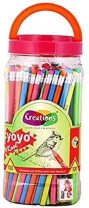 The Mark Creation pencil jar Pencil