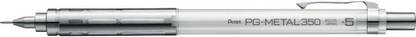 PENTEL PG-METAL350 Drafting Mechanical Pencil, 0.5mm, Clear White Pencil
