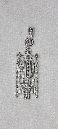 Manojit God Shree Narayan Pendant Pure Sterling Silver Lord Narayan Locket Silver Silver Pendant