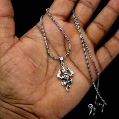 pasu fashion Silver Stainless Steel Locket Set