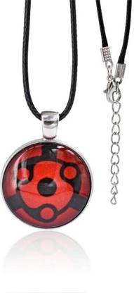 n v p Naruto Anime Sharingan Pendant Necklace for Women Metal Pendant