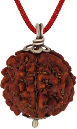 RUDRA UNIVERSE 5 Mukhi Rudraaksh Wood Pendant