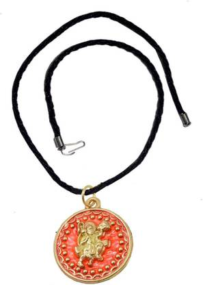शिव जगदम्बा Shri Jai Veer Hanuman Locket With Cotton Dori Chain ज़िंक, अलॉय पेंडेंट सेट
