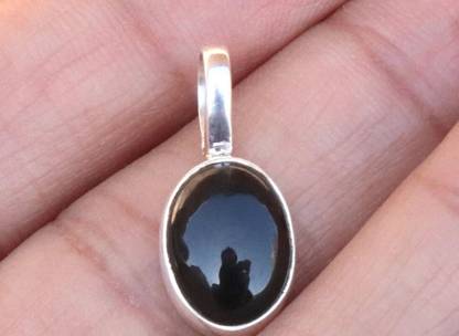 Chopra Gems 100% Effective Sulemani Hakik Stone Pendant for Women & Men Brass