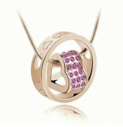 TASHKURST Gold-plated Crystal Alloy Pendant