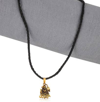 Airtick JAR0530-01 Om Shiva Mahakaal Mahadev With Trishul Sarp/Snake Pendant Locket Dori Stainless Steel Pendant Set