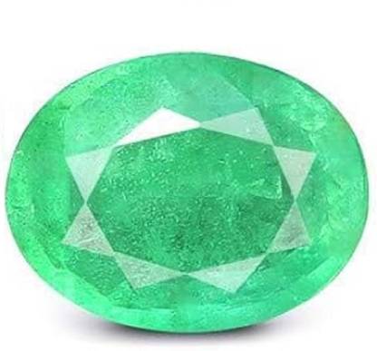 SIDHGEMS 7.25 Ratti Natural Emerald Stone Original Certified Precious Panna Gemstone Emerald Stone