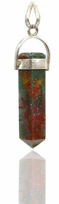 Plus Value Blood Stone Pendant Pencil Shape – Powerful Healer Crystal Pendant