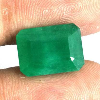 Chopra Gems Unique & Effective Bhagya Ratan Onyx Substitute of Emerald Loose Gemstone Stone