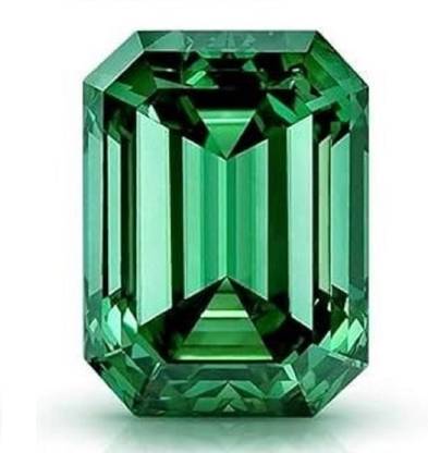 JEMSPRIME 7.25 Ratti 6.25 Crt Natural Emerald/Panna Brazilian Original Certified Stone Emerald Stone