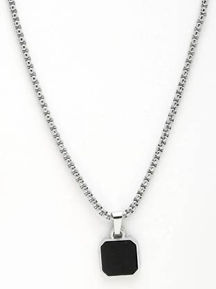 NVR Celebrity inspired Anti Tarnish Matte Finish Stainless Steel Locket Set