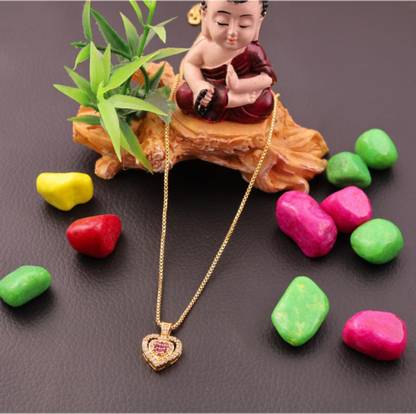 CHOPDA BUSSIENSS HUB 1 Pendant Set, Gold Alloy Pendant Set