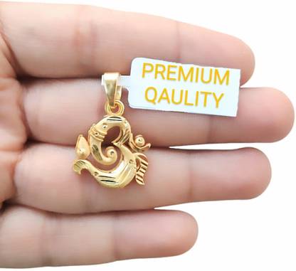 SAPNAPALACE Gold-plated Brass Locket