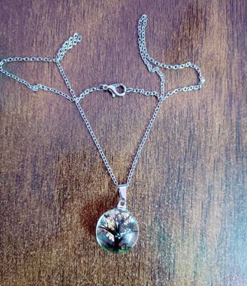 P R Production Sterling Silver Alexandrite Alloy Locket