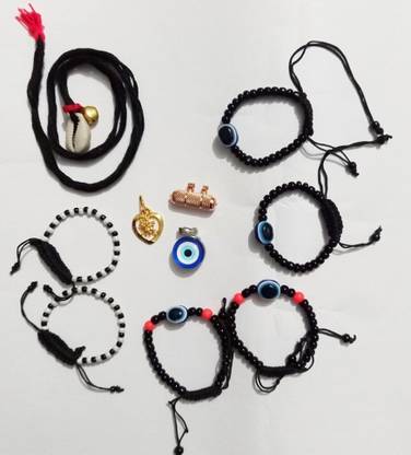 SRMG Evil eye baby Nazariya adjustable Durga mata locket Tabiz Evil Eye for new born Mother of Pearl