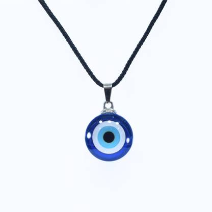 SPRIGEMS Evil Eye Locket Pendent with Black Thread Avoid Negative Energy Energize Pendent Plastic Locket