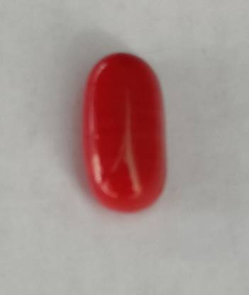 Gopalgems Gopal Gems Coral Moonga 13 Crt. 14 Ratti Munga stone With Certificate Coral Stone Pendant