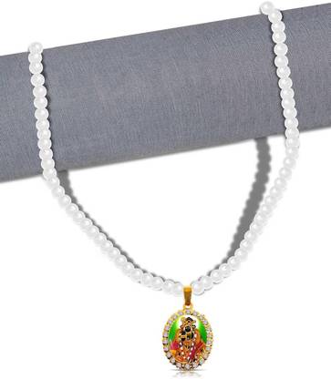 BigWheels God Banke Bihari Ji/Shri Nath Ji/Thakur Ji/Krishna Pendant Locket Bead/Moti Mala Stainless Steel