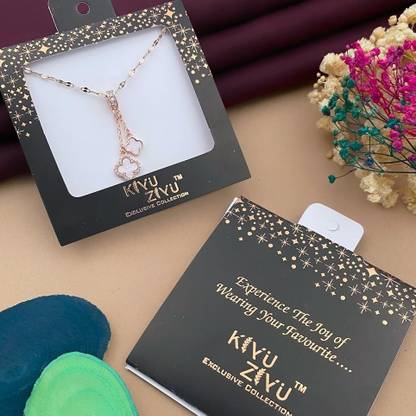 kiyu ziyu AJ DUAL LOCKET WITH RUST PROOF COATING Stainless Steel Pendant
