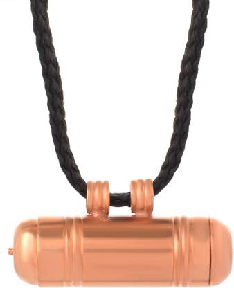 morir Copper Plain Tabeez/Tabiz/Taweez/Amulets Nazariya With Black Thread Copper Copper Pendant