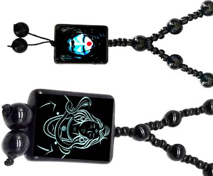 Dynamic Retail Global Shiva Mahakal Locket Pendant Necklace Shankar Bholenath Mahadev Mala OL718 Crystal Locket Set