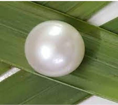 Chopra Gems 6.50 ratti Pearl / Moti Loose Gemstone Effective for Astrology Purpose Pearl Stone Pendant