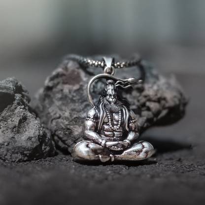 Dakshis DK03 Silver Stainless Steel Pendant Set