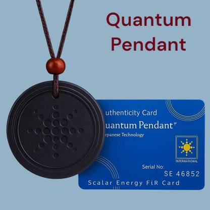 AirSoft Bio Energy Quantum Pendant – Japanese Scalar Technology for Wellness Alloy Pendant