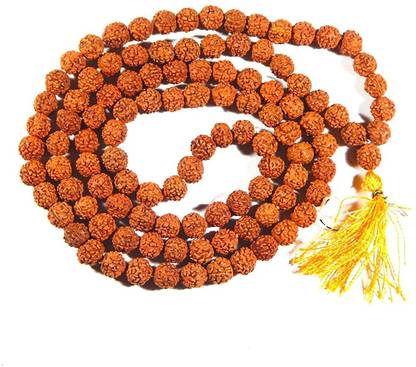 Urancia Rudraksh mala 5 -6 mm Crystal