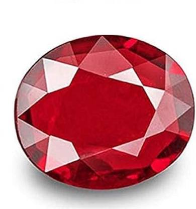 SIDHGEMS 7.25 Ratti 6.00 Crt Natural Ruby Manik Stone Original Certified Natural Original Ruby Stone