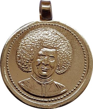 SUBHASHINI Puttaparthi Sathya Sai Baba Copper Pendant Locket Copper Pendant