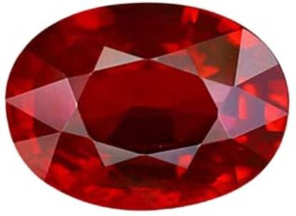 MARATNA 6.25 Ratti Ruby Stone Certified Natural Gemstone for Men and Women Ruby Stone